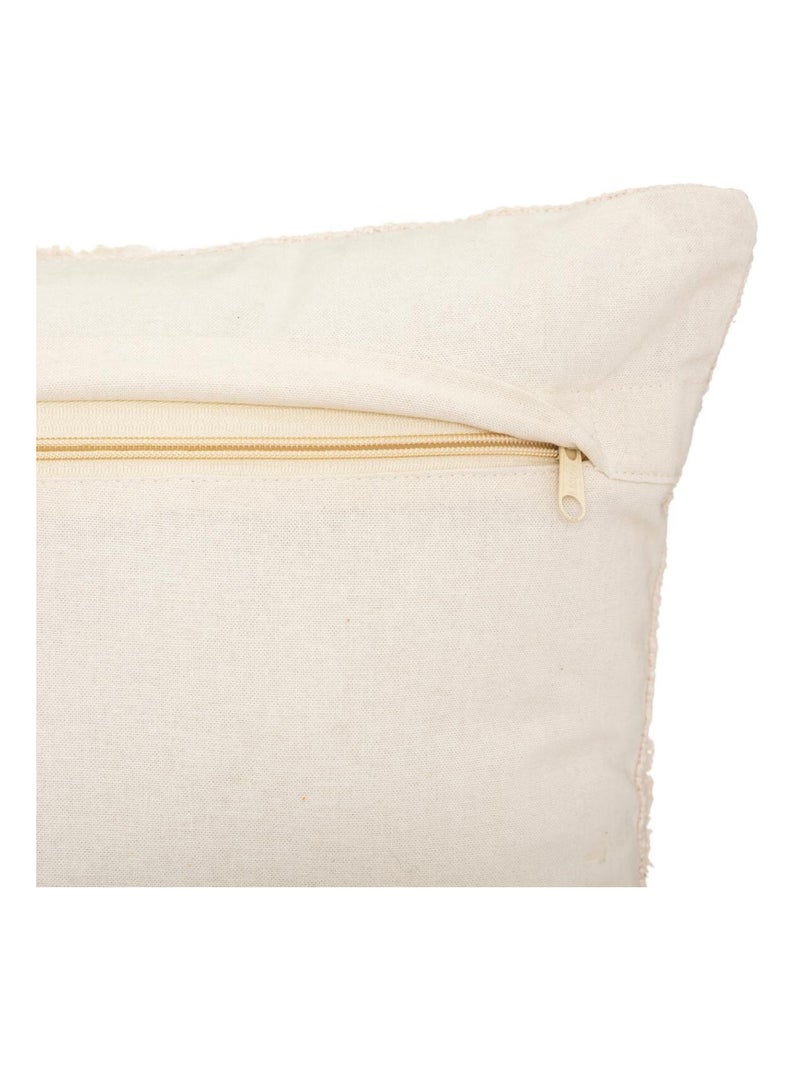 Cojín de estilo bereber Beige jaspeado - Kiabi