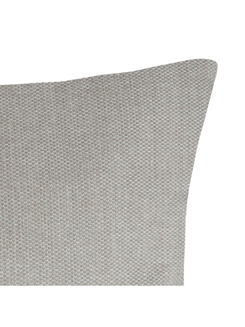Cojín de exterior cuadrado liso Beige concha - Kiabi