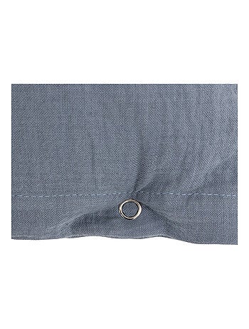 Cojín de gasa de algodón con inscripción