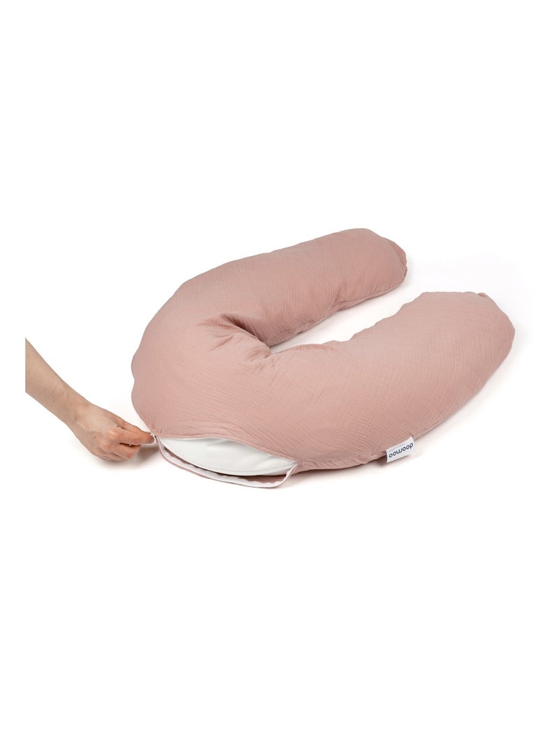 Cojín de lactancia y embarazo Comfy Big Tetra 'Doomoo' Rosa - Kiabi