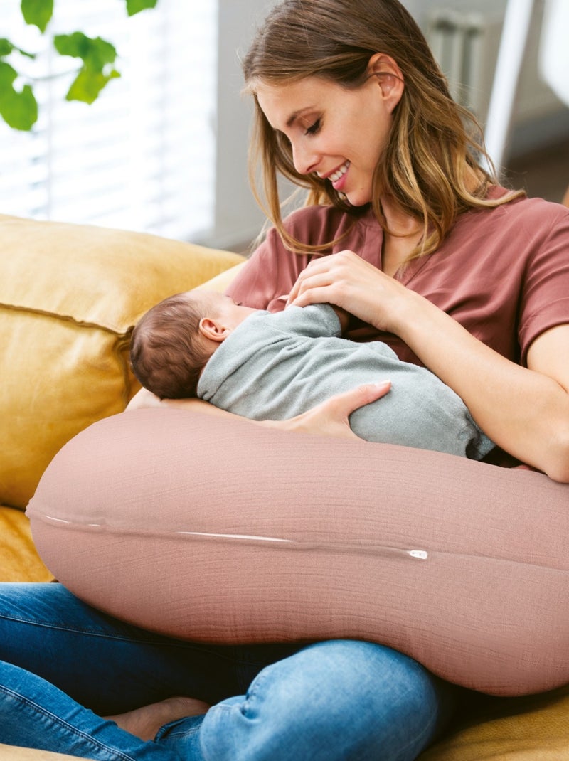 Cojín de lactancia y embarazo Comfy Big Tetra 'Doomoo' Rosa - Kiabi