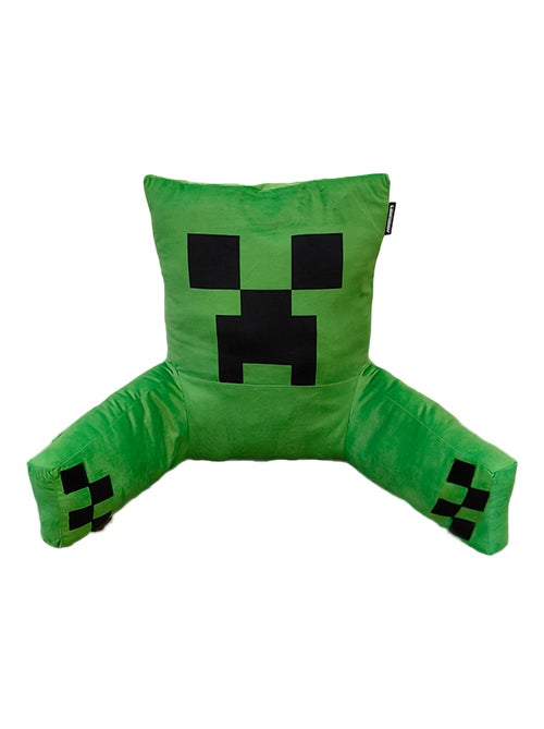 Cojín de lectura Creeper con respaldo alto y reposabrazos 'Roba' - Minecraft - Kiabi