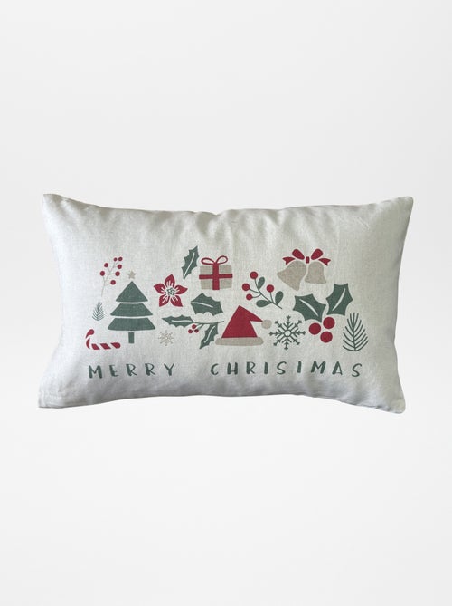 Cojín de Navidad 25 x 40 cm - Kiabi