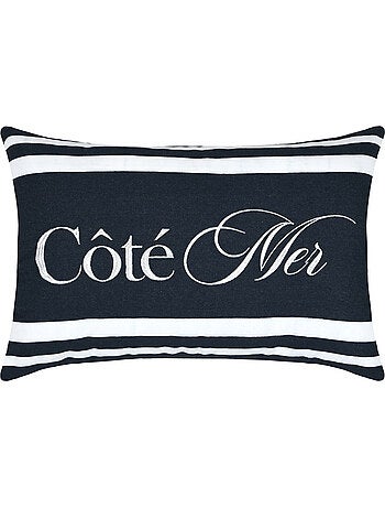 Cojín de polialgodón Côté Mer