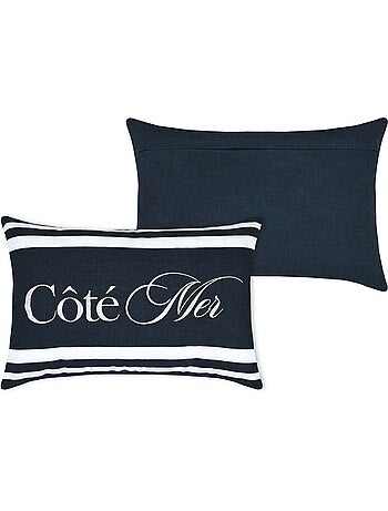Cojín de polialgodón Côté Mer