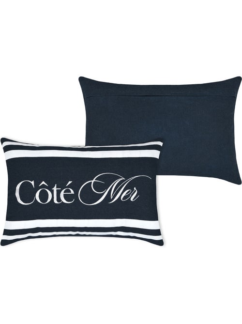 Cojín de polialgodón Côté Mer - Kiabi