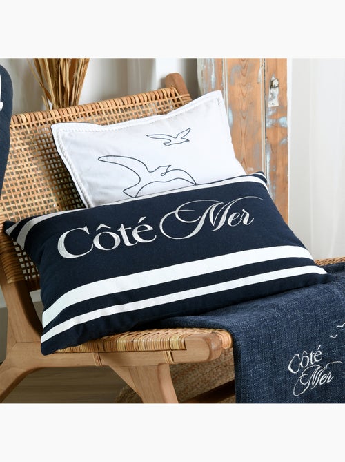 Cojín de polialgodón Côté Mer - Kiabi