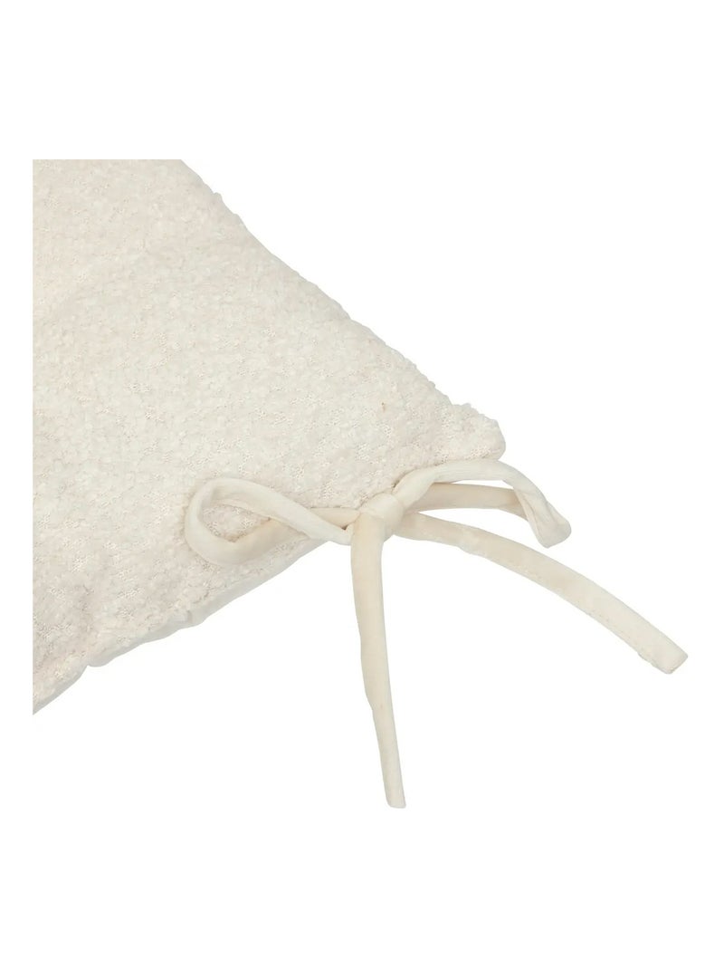 Cojín de silla bouclé Beige jaspeado - Kiabi