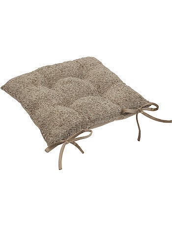 Cojín de silla bouclé