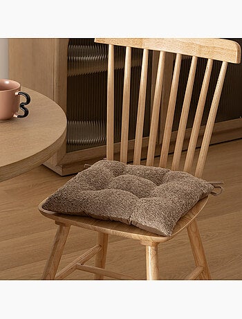Cojín de silla bouclé