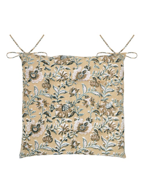 Cojín de silla con elegante motivo floral - Kiabi Cojín de silla con elegante motivo floral - Kiabi