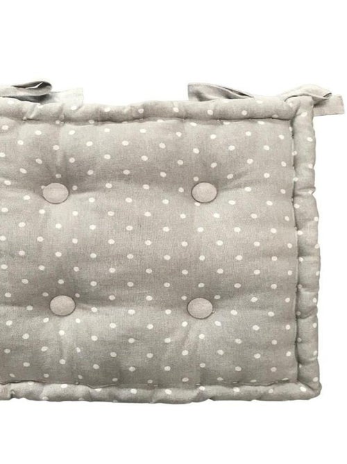 Cojín de silla con estampado de lunares - Kiabi