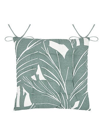 Cojín de silla con estampado floral