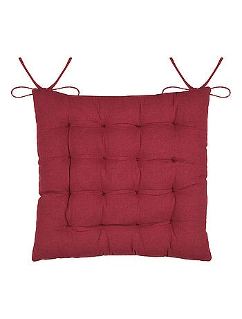 Cojín de silla estilo chalet tradicional en algodón