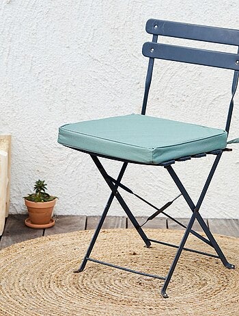 Cojín de silla exterior impermeable y desenfundable