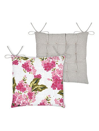 Cojín de silla floral para decoración primaveral