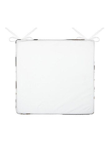 Cojín de silla imitación piel de vaca