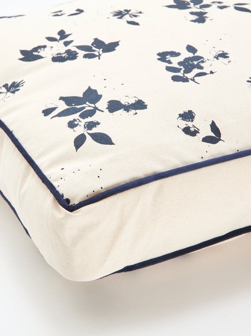 Cojín de suelo 50x50x10 cm Beige - Kiabi