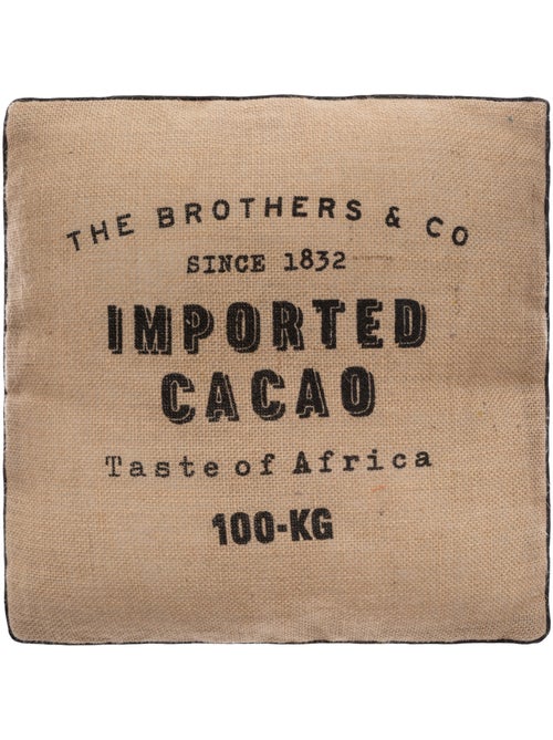 Cojín de suelo cacao marrón 40x40cm - Kiabi Cojín de suelo cacao marrón 40x40cm - Kiabi