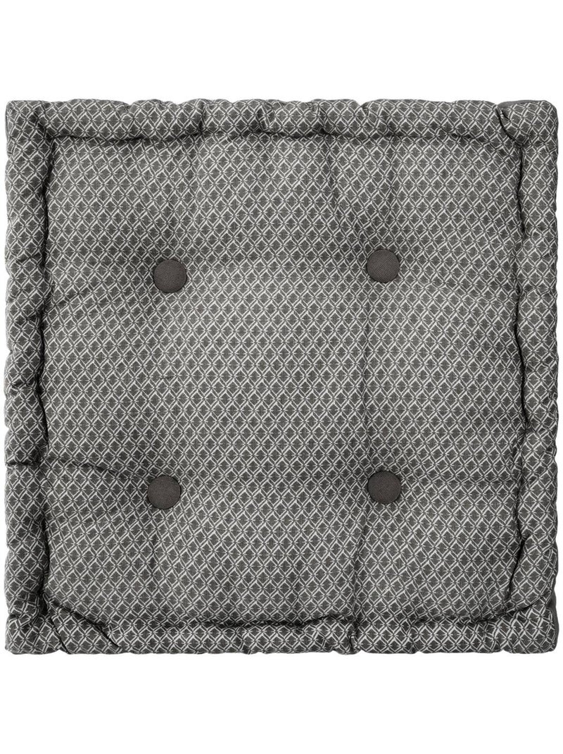 Cojín de suelo de estilo geométrico Gris - Kiabi