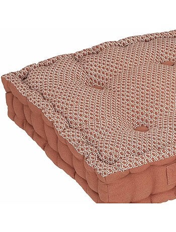 Cojín de suelo de estilo geométrico