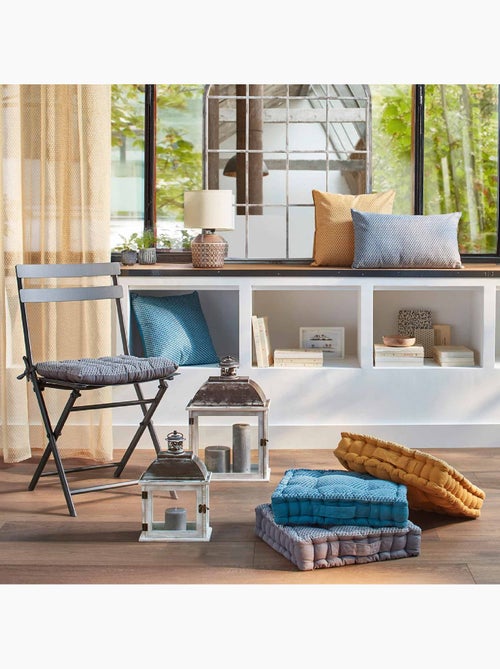 Cojín de suelo de estilo geométrico - Kiabi