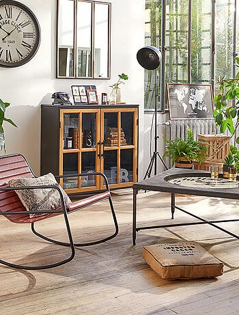 Cojín de suelo de yute