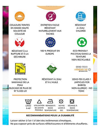 Cojín de suelo Gris interior/exterior