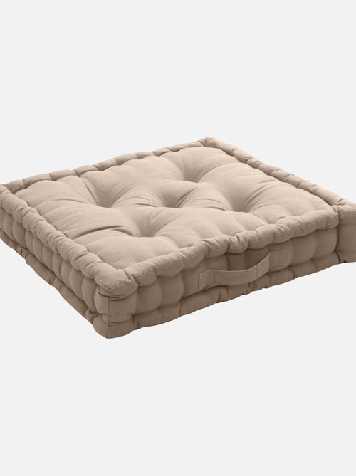 Cojín de suelo liso de puro algodón - Kiabi