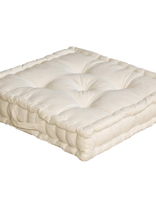 Cojín de suelo liso de puro algodón - Kiabi