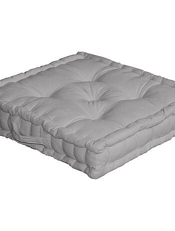 Cojín de suelo liso de puro algodón