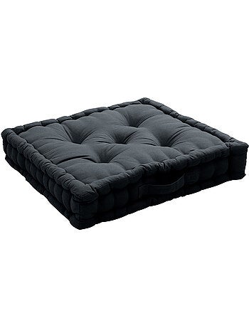 Cojín de suelo liso de puro algodón