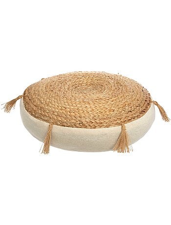 Cojín de suelo rituality beige d38cm