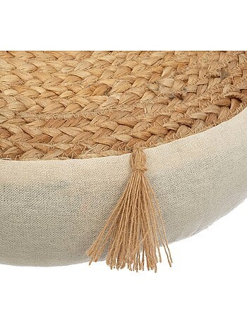 Cojín de suelo rituality beige d38cm