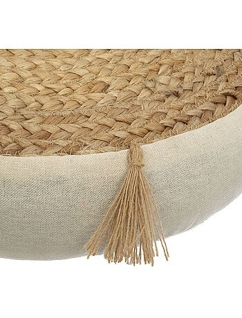 Cojín de suelo rituality beige d38cm