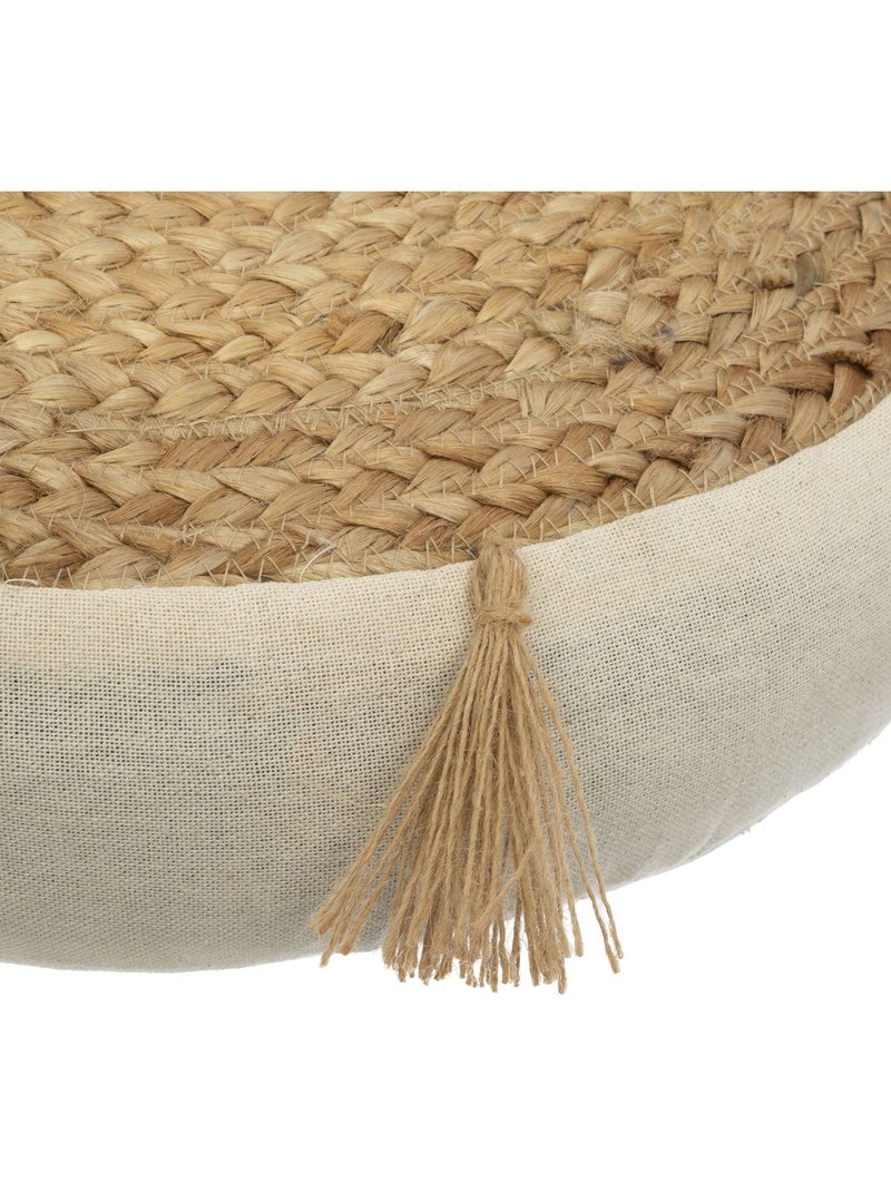 Cojín de suelo rituality beige d38cm Beige - Kiabi