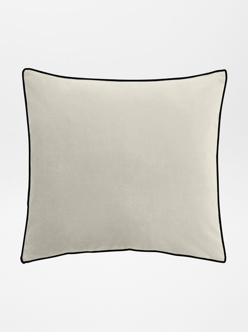 Cojín de terciopelo 45 x 45 cm - Kiabi