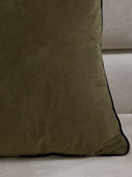 Cojín de terciopelo 45 x 90 cm - Kiabi