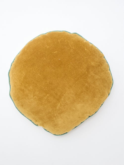 Cojín de terciopelo liso - Kiabi