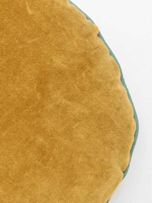 Cojín de terciopelo liso - Kiabi