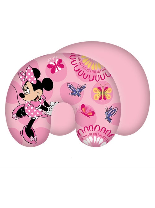 Cojín de viaje de microfibra minnie – forma u 33 x 28 cm - Kiabi Cojín de viaje de microfibra minnie – forma u 33 x 28 cm - Kiabi