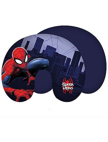 Cojín de viaje de microfibra spider-man con soporte en u – spiderman