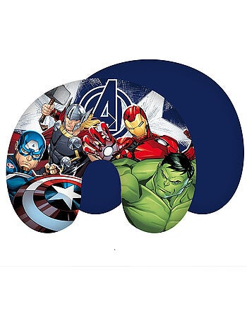 Cojín de viaje marvel los vengadores acolchado en u 33 x 28 cm