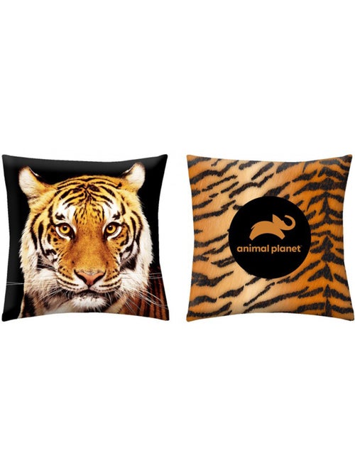 Cojín decorativo animal planet – motivo tigre 40 x 40 cm – cmp - Kiabi Cojín decorativo animal planet – motivo tigre 40 x 40 cm – cmp - Kiabi