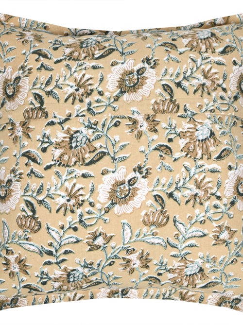 Cojín decorativo con estampado vegetal gráfico - Kiabi
