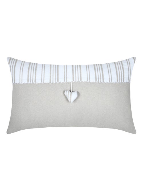 Cojín decorativo con forma de corazón - Kiabi