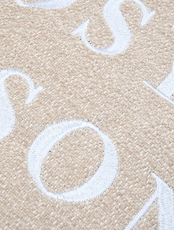 Cojín decorativo con mensaje bordado «Cosy Season»