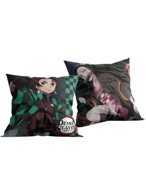 Cojín decorativo cuadrado demon slayer 40 x 40 cm – poliéster - Kiabi