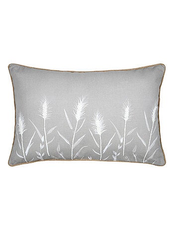 Cojín decorativo de algodón con motivo de pampa