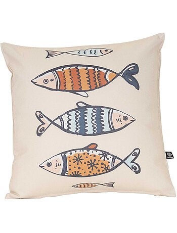Cojín decorativo de exterior con motivos marinos